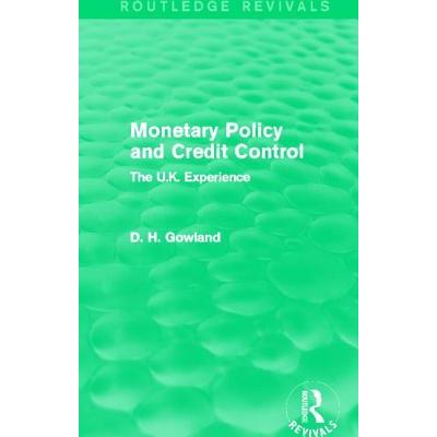 Monetary Policy and Credit Control