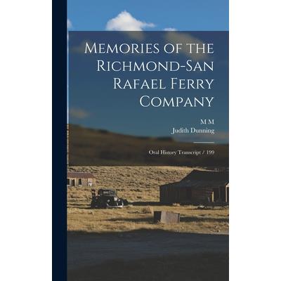 Memories of the Richmond-San Rafael Ferry Company