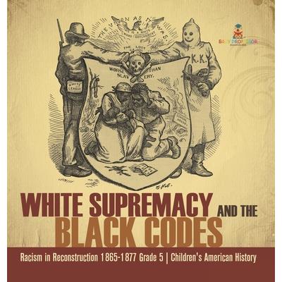 White Supremacy and the Black Codes Racism in Reconstruction 1865-1877 Grade 5 Children's American History