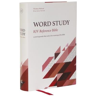 Kjv, Word Study Reference Bible, Hardcover, Red Letter, Thumb Indexed, Comfort Print