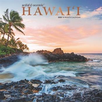 Hawaii Wild & Scenic 2025 12 X 24 Inch Monthly Square Wall Calendar Foil Stamped Cover Plastic-Free Hawaii Wild & Scenic 2025 12 X 24 Inch Monthly Square Wall Calendar Foil Stamped Cover Plastic-Free