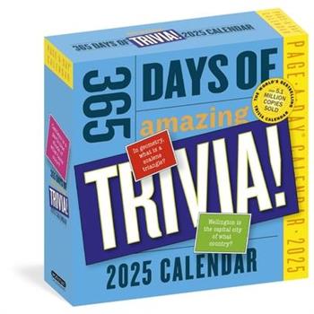 365 Days of Amazing Trivia Page-A-Day(r) Calendar 2025
