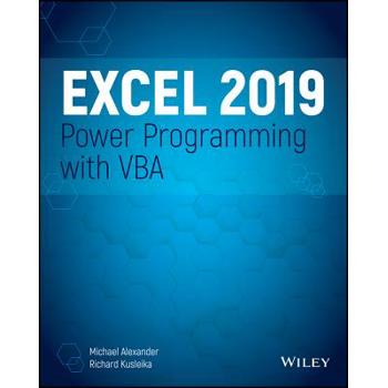 Excel 2019 Power Programming With Vba