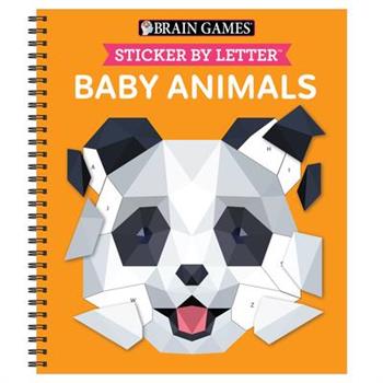 Brain Games - Sticker by Letter: Baby Animals