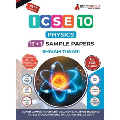 ICSE Class X -Physics Application Sample Paper Book 12 ＋1 Sample Paper According to the latest syllabus prescribed by CISCE