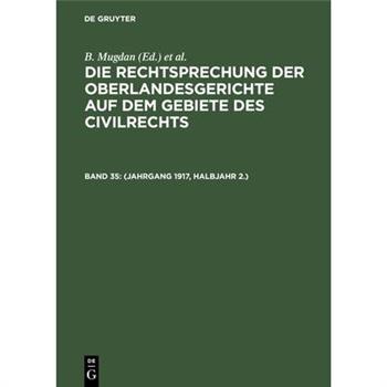 (Jahrgang 1917, Halbjahr 2.)