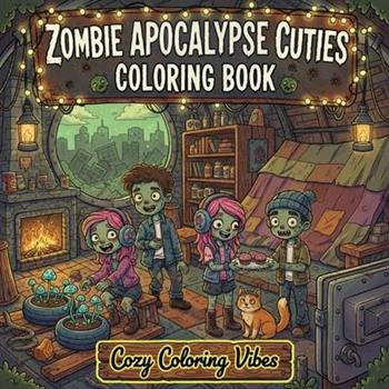 Zombie Apocalypse Cuties Coloring Book