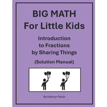 BIG MATH for Little Kids