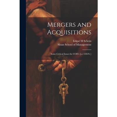 Mergers and Acquisitions