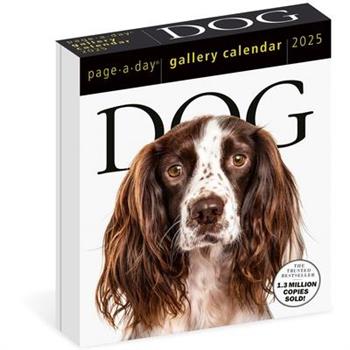 Dog Page-A-Day(r) Gallery Calendar 2025