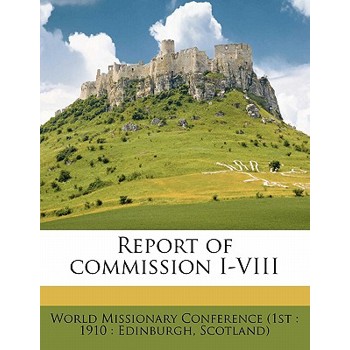 Report of Commission I-VIII Volume 4