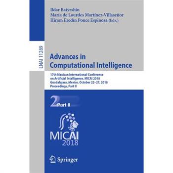 Advances in Computational Intelligence