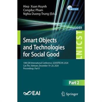Smart Objects and Technologies for Social Good