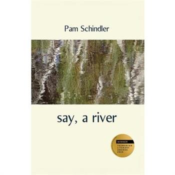 say, a river