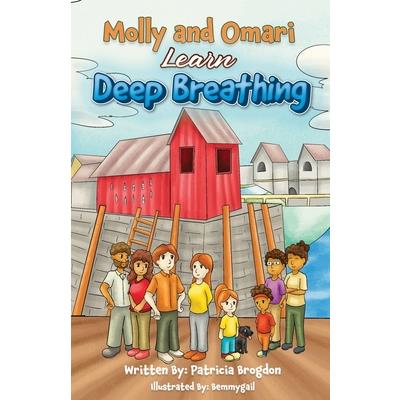 Molly and Omari Learn Deep Breathing (Black and White Interior)