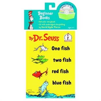 One Fish. Two Fish. Red Fish. Blue Fish (Book & CD)