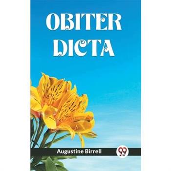 Obiter Dicta