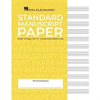 Standard Manuscript Paper