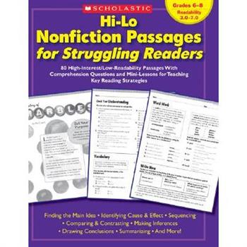 Hi-Lo Nonfiction Passages for Struggling Readers