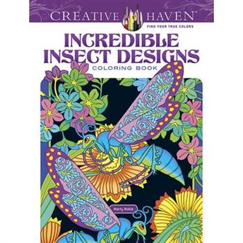 Creative Haven Incredible Insect Designs Coloring Book