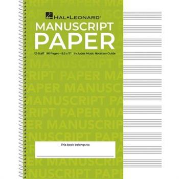 Standard Wire Bound Manuscript Paper