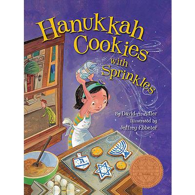 Hanukkah Cookies With Sprinkles