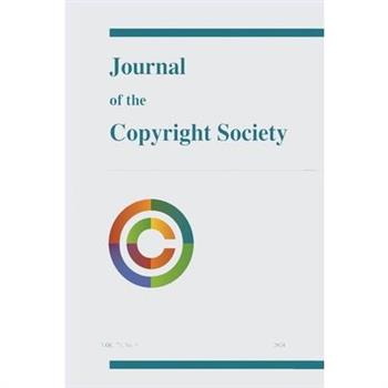Journal of the Copyright Society, Volume 71(1)