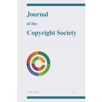 Journal of the Copyright Society, Volume 71(2)