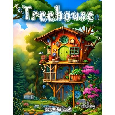 Treehouse Coloring Book