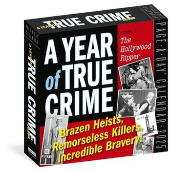 A Year of True Crime Page-A-Day(r) Calendar 2025