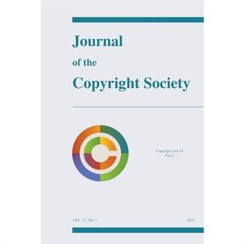 Journal of the Copyright Society, Volume 71(3)