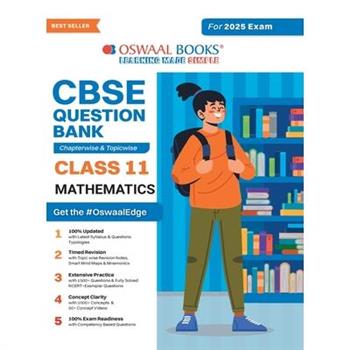 Oswaal CBSE Question Bank Class 11 Mathematics, Chapterwise and Topicwise Solved Papers For 2025 Exams