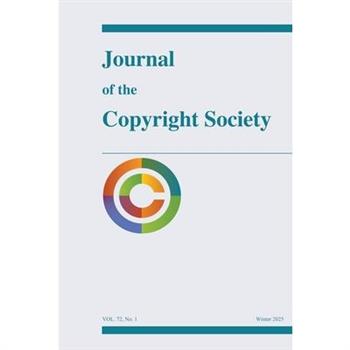 Journal of the Copyright Society, Volume 72(1)