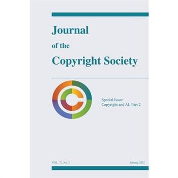 Journal of the Copyright Society Volume 72(2)