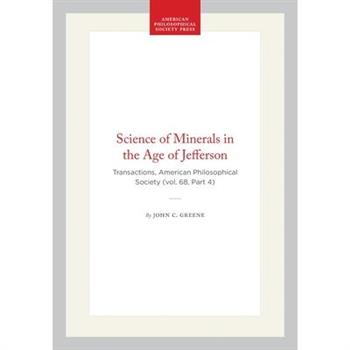 Science of Minerals in the Age of Jefferson