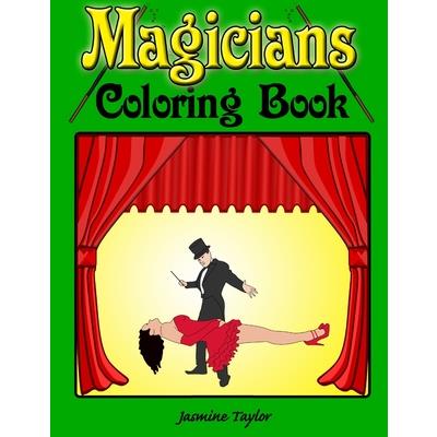 Magicians Coloring Book