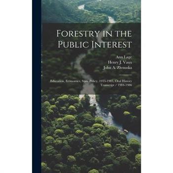 Forestry in the Public Interest