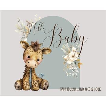 Baby Journal and Record Book (Hardback)