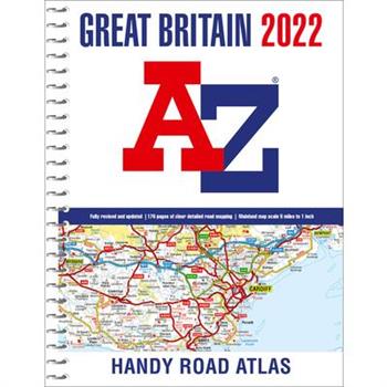 Great Britain A-Z Handy Road Atlas 2022