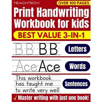 Print Handwriting Workbook for Kids