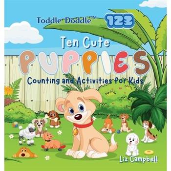 Toddle Doddle 123 - Ten Cute Puppies