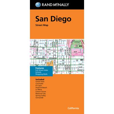 Rand McNally Folded Map: San Diego Street Map