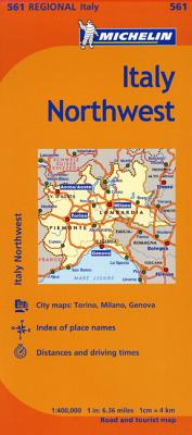 Michelin Map Northwest Italy