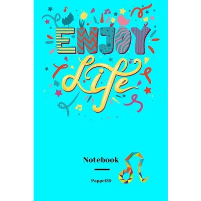 Lined Notebook Leo Sign -Cover Color Aqua - 160 pages - 6x9-Inches