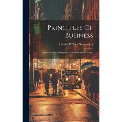 Principles Of Business