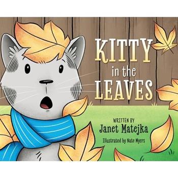 Kitty in the Leaves