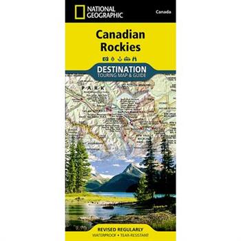 Canadian Rockies Destination Guide Map