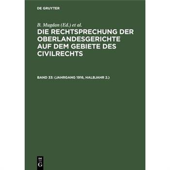 (Jahrgang 1916, Halbjahr 2.)