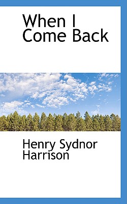 When I Come Back