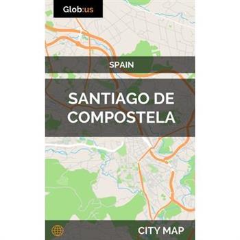 Santiago de Compostela, Spain - City Map
